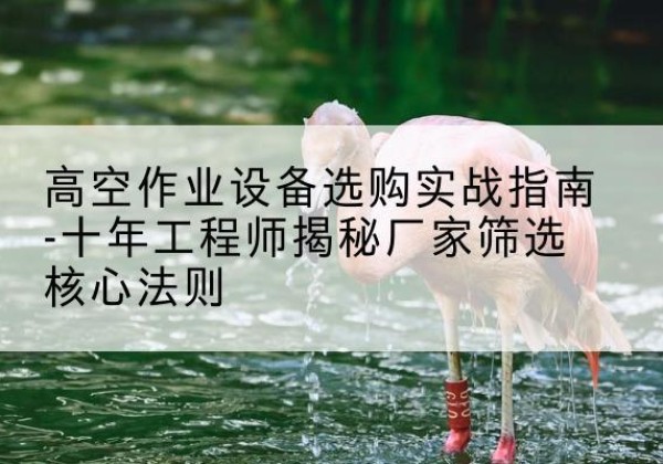 仓山剪叉式升降机厂家-高空作业设备选购实战指南-十年工程师揭秘厂家筛选核心法则
